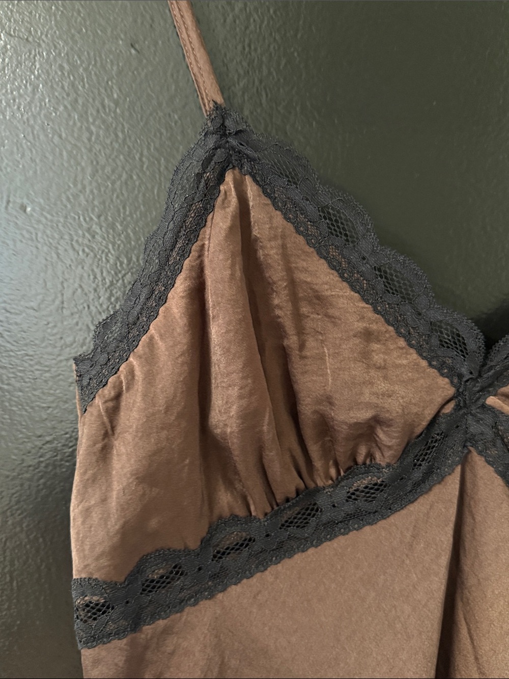 Women Lace Trim Mini Slip Dress - Wild Fable - Picture 4 of 8